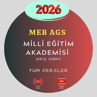 2026-MEB AGS TÜM DERSLER