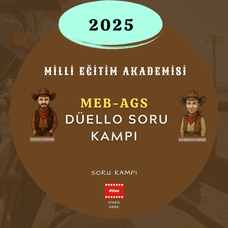 2025-MEB-AGS DÜELLO SORU KAMPI 2025-MEB-AGS DÜELLO SORU KAMPI
